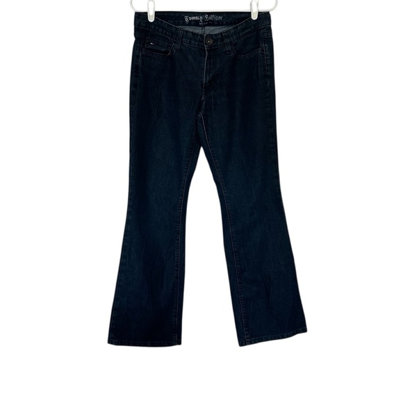 Tommy Hilfiger Women’s Low Rise Bootcut Jeans Size 8S Denim Flare - Picture 1 of 12